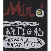 [MIRO/ARTIGAS] MIRO and ARTIGAS. Sculpture in Ceramic (couverture lithographiée) - Entretien avec Rosamond Bernier. Catalogue d'exposition Pierre Matisse Gallery (1956)