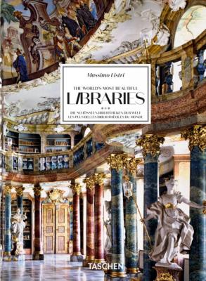 [ - Nouveauté] LES PLUS BELLES BIBLIOTHÈQUES DU MONDE/The World’s Most Beautiful Libraries, " 40th Anniversary Edition " - Photographies de Massimo Listri