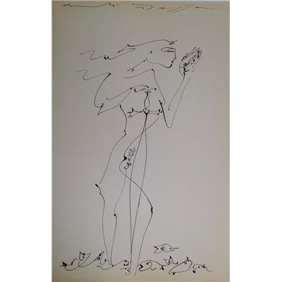 JEUNE FILLE A L'EPEE, 1960 (Tav. 58) - André Masson