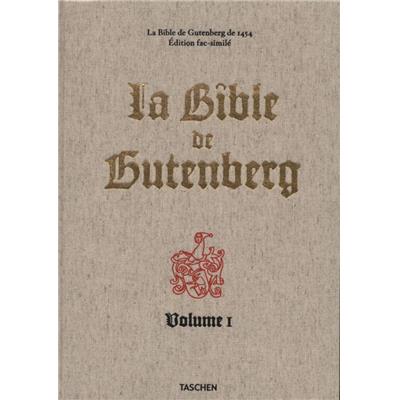 LA BIBLE DE GUTENBERG DE 1454 - Edité par Stephan Füssel