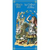 [CARROLL] LE COFFRET D'ALICE / Alice's Box (deux livres et un jeu de cartes) - Lewis Carroll. Illustrations de John Tenniel