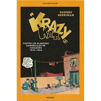 [HERRIMAN] KRAZY KAT. Toutes les planches dominicales en couleurs 1935-1944 - George Herriman. Edité par Alexander Braun