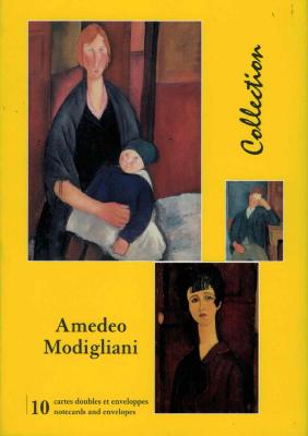[ - Exposition] AMEDEO MODIGLIANI, " Collection " - Pochette de cartes doubles